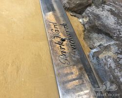 Original Park Ward body plate
