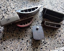 Ashtrays several items