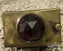 Cupper rear light ground glass
