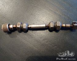 Grease gun for French nipple 9mm