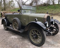 1925 Humber 12/25 Tourer - Oily Rag Project