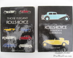 Those elegant Rolls-Royce and other great Rolls-Royce books. REDUCED PRICE.