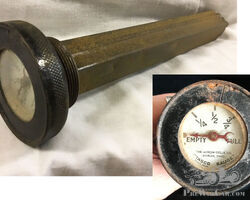 Vintage American Tasco Petrol Tank Cap Gauge