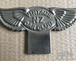 Vintage NZ Car Club Badge, New Zealand