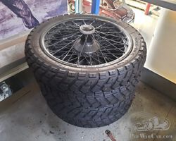 4x Winter Reifen auf Riley Felgen 18