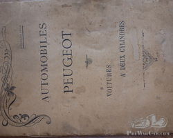 Original Peugeot Catalogue 1904 Models