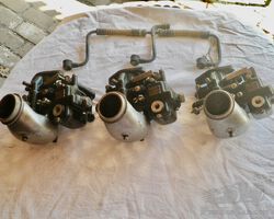 Set of 3 Weber 36 DO2 carburettors for Alfa Romeo 6C 2500 (only SS version)