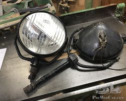 Zeiss 12 inch Vintage Headlights
