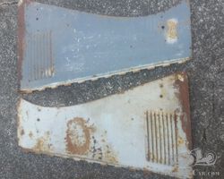 Morris Eight bonnet sides
