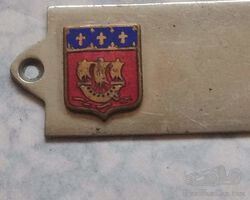 Weapon of Paris dashboard badge / engraving can be placed