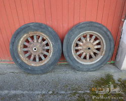 Studebaker Big Six and Marmon D74 wooden wheels