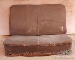 Fiat 1500 C6 rear seats