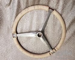 Amilcar steering wheel near new/replica.