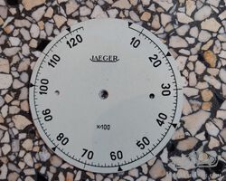 Jaeger speedo 120 km original