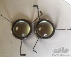 LENTILLES pour phares acétylène d'ancêtre