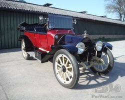 1913 Cartercar friction drive.