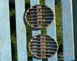 Amilcar Salmson bronze cast footplates
