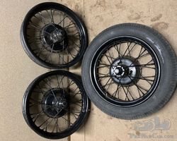 Austin 7 military wheels
