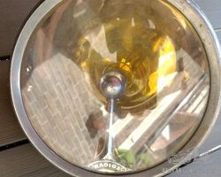 Rare Radios headlight for motorcycle