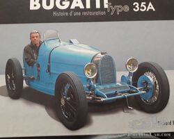 Livre pour Restauration Bugatti Type 35