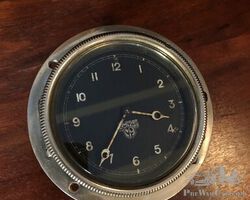 Smiths black dashboard clock