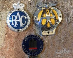 AA, RAC and RREC badges
