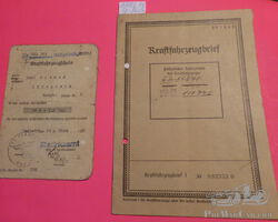 Opel P4 Bj.36 Kraftfahrzeugbrief, Limousine ,mit Versand !