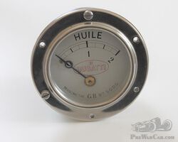 Bugatti Oil Pressure Gauge
