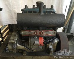 4 cylinder Chapuis Dornier engine 2296 cc ( bore 75× 130 ) type G4. - MC 75-130