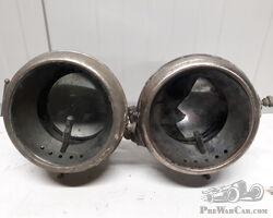 A PAIR OF ACETYLENE LAMPS AUTEROCHE