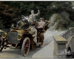 Fiat postcard
