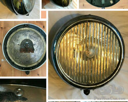 Pre War Bosch 8.5 inch Peaked Spotlamp, Horch, Mercedes Benz, Daimler, Rolls Royce