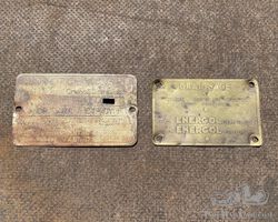 Hotchkiss 686 PN chassis plate + Energol plate