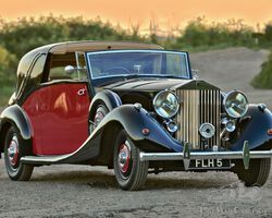 1938 Rolls Royce Wraith Gurney Nutting Sedanca Coupe