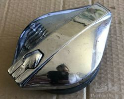 Vintage 3.1/8inch Large Ceandess Chrome Flip Top Cap, Aston Martin Aagato Jaguar VSCC Bentley AC Cobra