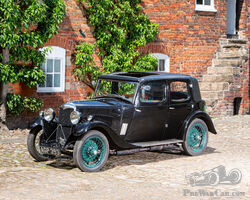 1933 Riley 9 Monaco Saloon | Bonhams | 30 May, Live & Online Motoring Auction
