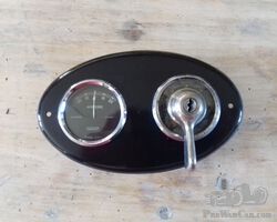 1 off small dashboard with ammeter