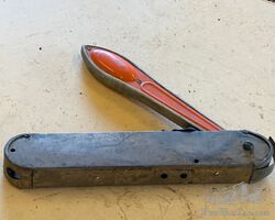 Indicator arm of an Alfa Romeo 6C 2500