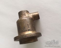 Supercharger Drive Casing Housing Nose Piece - Starting Handle End