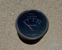 Olindex oil gauge