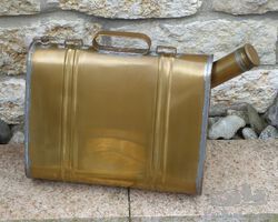 Messing Benzinkanister Brass Tank # RESERVIERT#