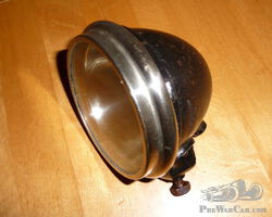 Scheinwerfer 100mm DKW Wanderer Opel Lampe Cyclecar Riemann?