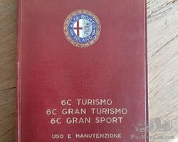 Alfa Romeo 6C 1750 user manual