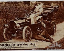 Sparking plug humour
