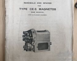 BTH CE6 Magneto booklet