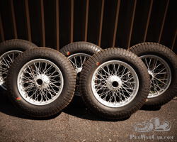 New 18" wheels with Blockley tyres and inner tubes