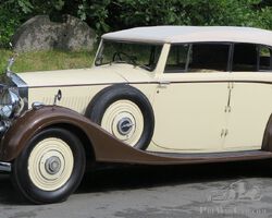 1938 Rolls-Royce 25/30 Park Ward Four Door 'Allweather' Cabriolet. GGR54