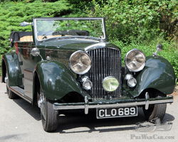 1936 Bentley 3½ Litre Carlton Four Door 'Allweather' Tourer.