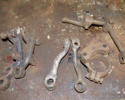 Amilcar Steering and brake levers