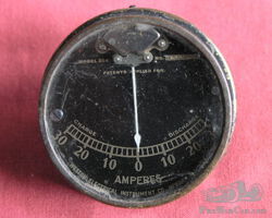 Brass Ampere meter